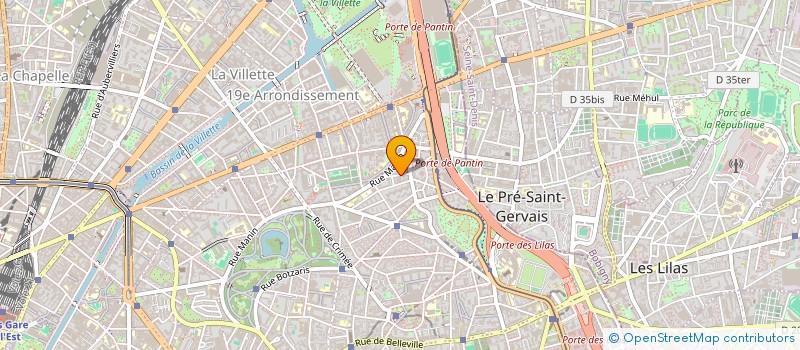 localisation de l'entreprise MONSIEUR AFIZ ORYAKHIL  PARIS