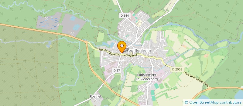 localisation de l'entreprise MONSIEUR AFKIR MAHSSIN  SOUFFLENHEIM