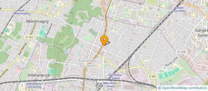 localisation de l'entreprise MONSIEUR AFLAH TIMEZGHINE  PIERREFITTE-SUR-SEINE