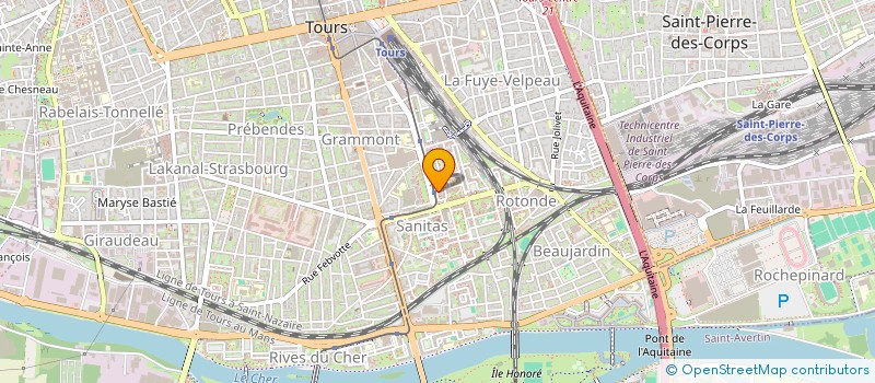 localisation de l'entreprise MONSIEUR AFOESSA PANSA  TOURS