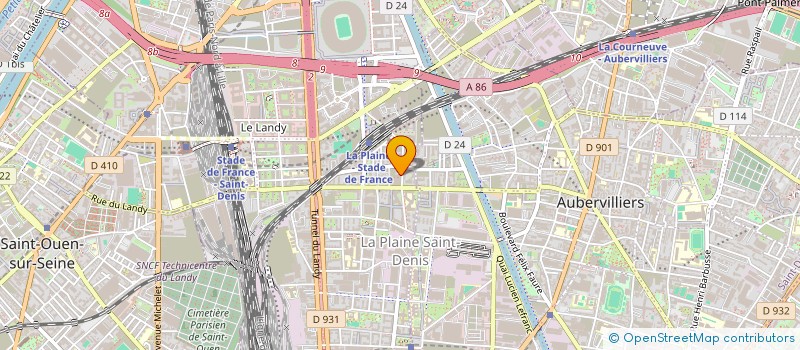 localisation de l'entreprise MONSIEUR AFONSO BATILA  SAINT-DENIS