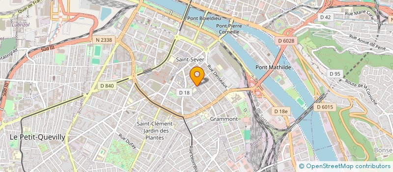 localisation de l'entreprise MONSIEUR AFONSO DA CRUZ  OISSEL