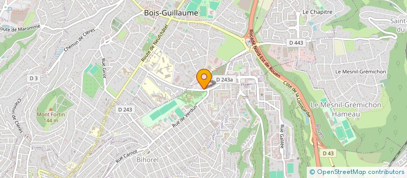 localisation de l'entreprise MONSIEUR AFONSO EDUARDO  BIHOREL