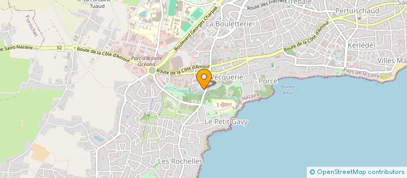 localisation de l'entreprise MONSIEUR AFONSO MAIALA à SAINT-NAZAIRE