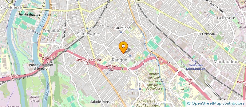 localisation de l'entreprise MONSIEUR AFRA ABIDI  TOULOUSE