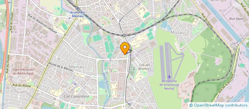 localisation de l'entreprise MONSIEUR AFRIM AHMETI  STRASBOURG