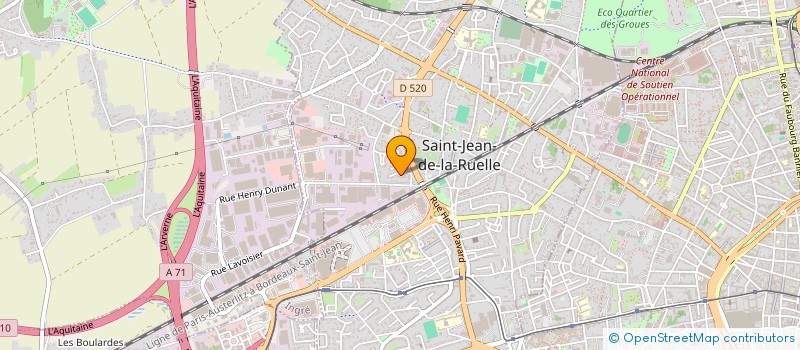 localisation de l'entreprise MONSIEUR AFRIM AJETI à SAINT-JEAN-DE-LA-RUELLE