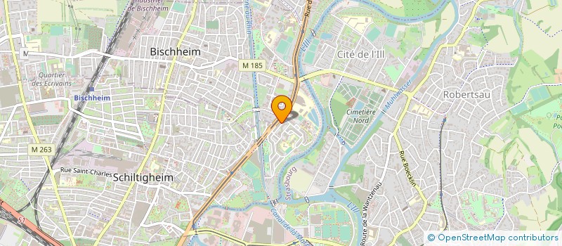 localisation de l'entreprise MONSIEUR AFRIM ARIFI  SCHILTIGHEIM