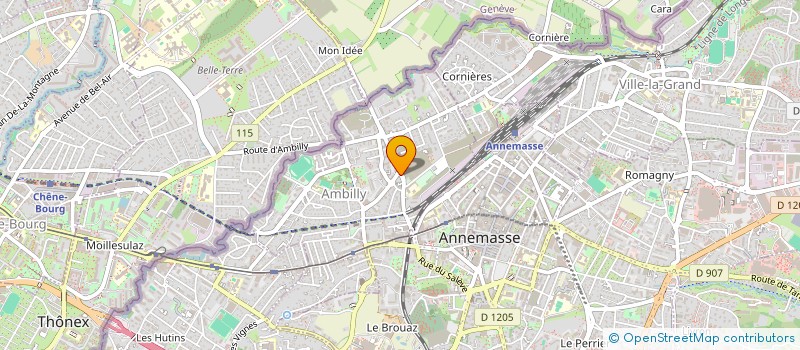 localisation de l'entreprise MONSIEUR AFRIM HAJDARI  VILLE-LA-GRAND