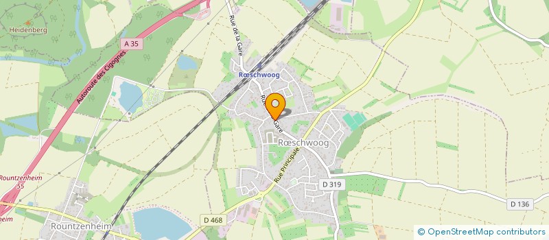 localisation de l'entreprise MONSIEUR AFRIM HUSEJNI  RSCHWOOG