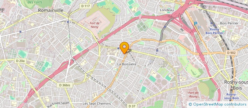 localisation de l'entreprise MONSIEUR AFSAR HUSSAIN à MONTREUIL