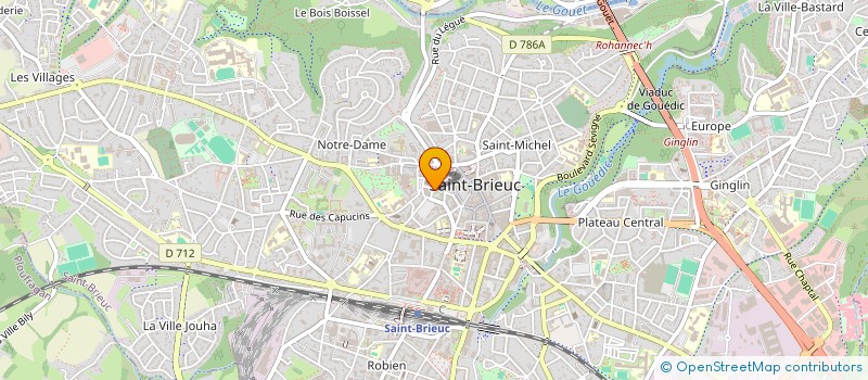 localisation de l'entreprise MONSIEUR AFSAR KHAN à SAINT-BRIEUC