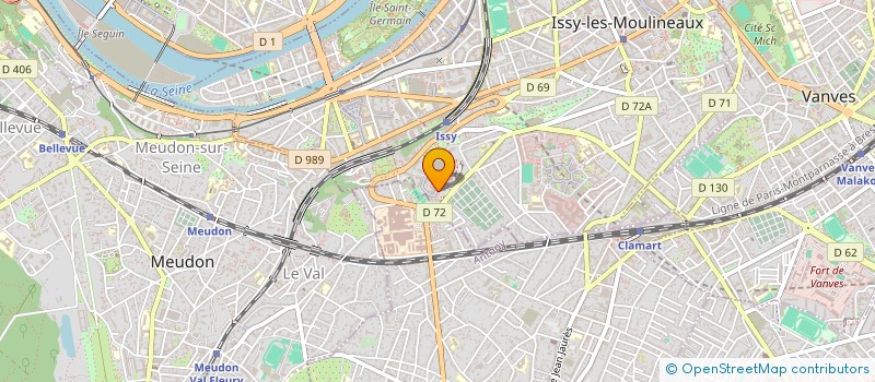 localisation de l'entreprise MONSIEUR AFSHIN NOSRATI  ISSY-LES-MOULINEAUX