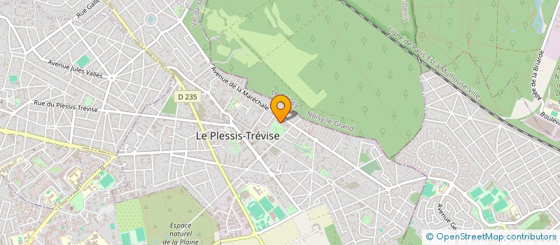 localisation de l'entreprise MONSIEUR AFTAB PERVEZ  LE PLESSIS-TREVISE