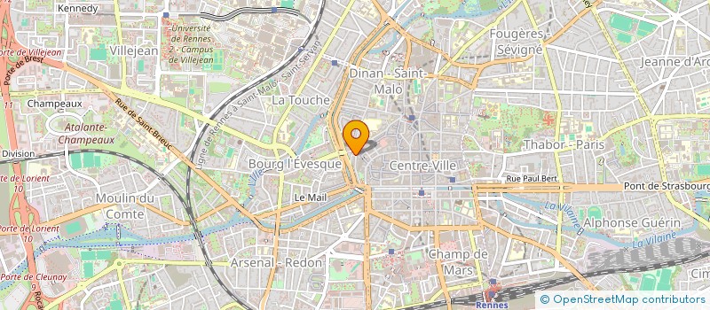 localisation de l'entreprise MONSIEUR AFTABUDDIN PAKHTOON KHAIL  RENNES