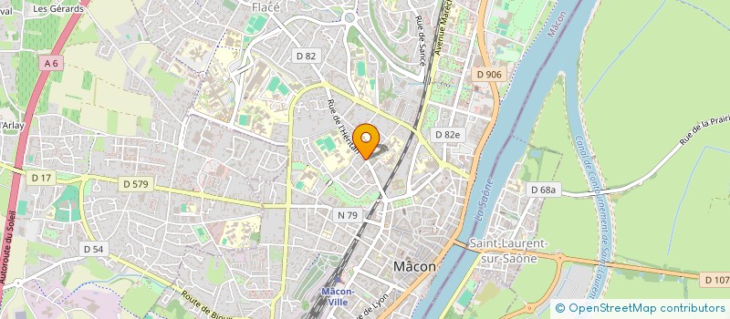 localisation de l'entreprise MONSIEUR AGAH UZUN à MACON