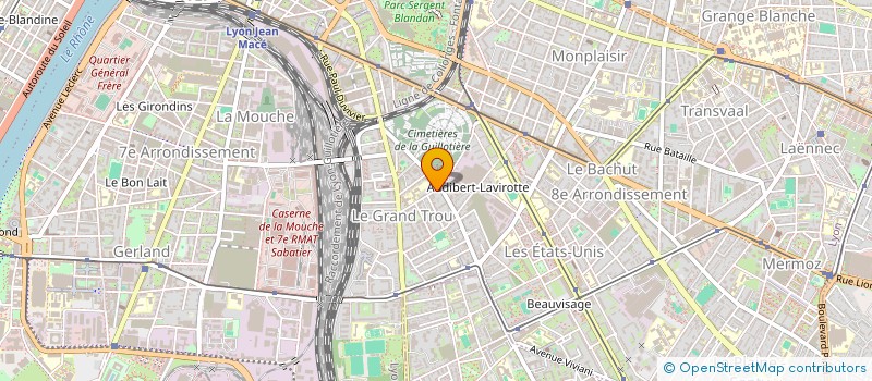 localisation de l'entreprise MONSIEUR AGAN JANI  LYON