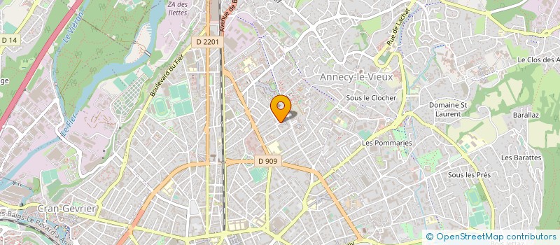 localisation de l'entreprise MONSIEUR AGAN RAMIC à ANNECY