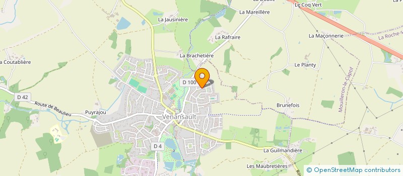 localisation de l'entreprise MONSIEUR AGAPIT NEAU  VENANSAULT