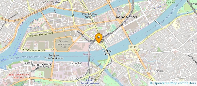 localisation de l'entreprise MONSIEUR AGASI PADEANU à NANTES