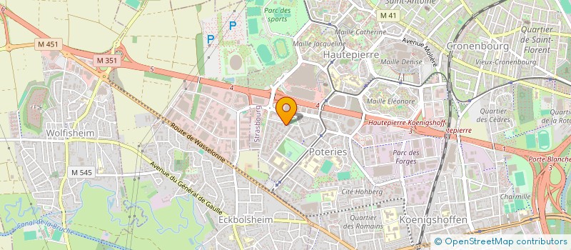 localisation de l'entreprise MONSIEUR AGASI SARGSYAN à STRASBOURG