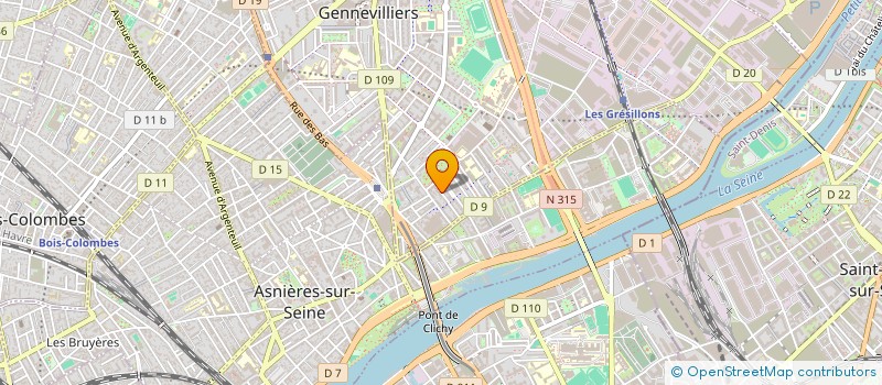 localisation de l'entreprise MONSIEUR AGATHE CHERKI à GENNEVILLIERS