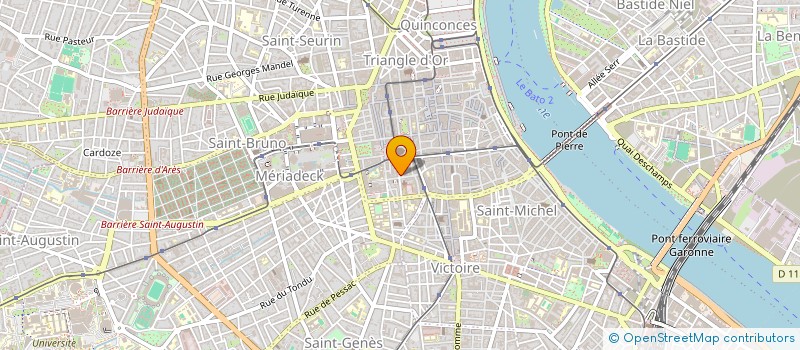 localisation de l'entreprise MONSIEUR AGDAFNA SIDINA DAH  BORDEAUX