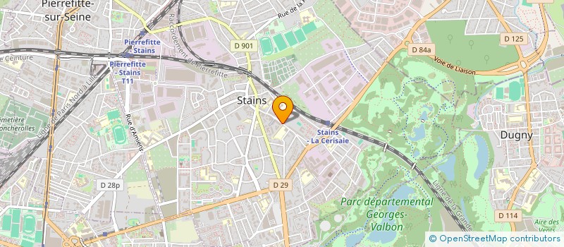 localisation de l'entreprise MONSIEUR AGENOR LEMAR à STAINS