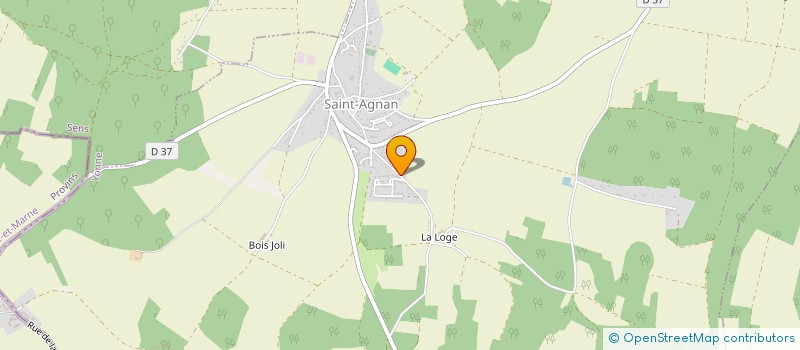 localisation de l'entreprise MONSIEUR AGENOR MICHEL à SAINT-AGNAN