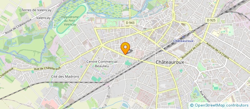 localisation de l'entreprise MONSIEUR AGENOR MORIN à CHATEAUROUX