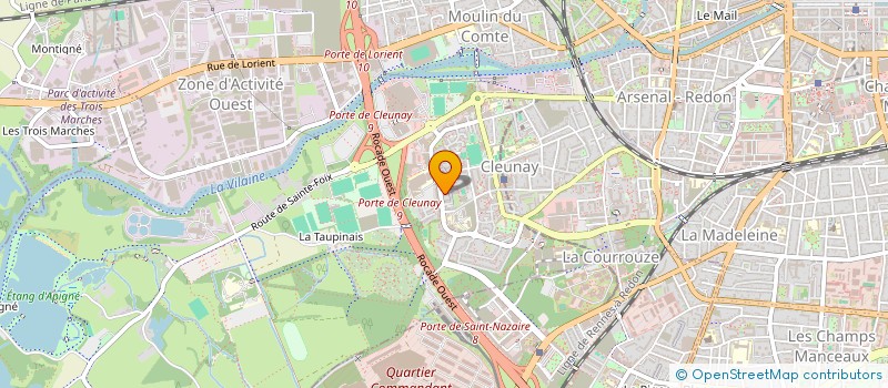 localisation de l'entreprise MONSIEUR AGENOR PICHON  RENNES