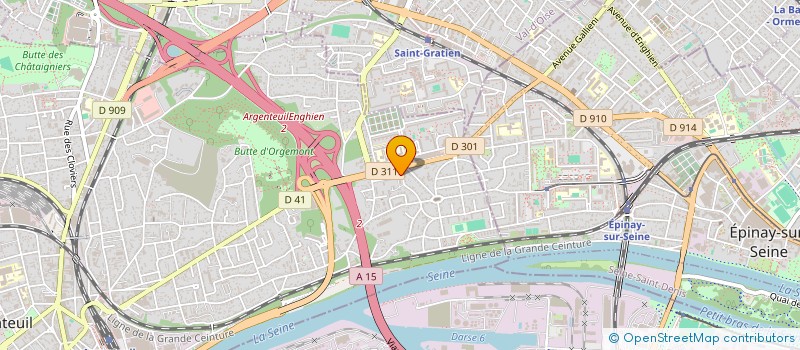 localisation de l'entreprise MONSIEUR AGES JEAN  ARGENTEUIL