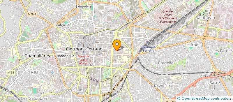 localisation de l'entreprise MONSIEUR AGHAMIR BALOCH  CLERMONT-FERRAND