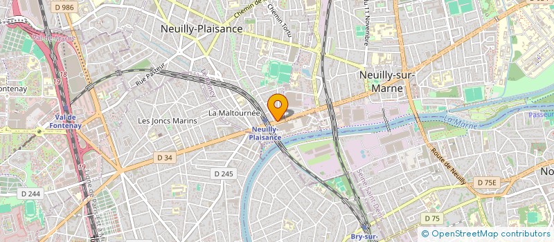 localisation de l'entreprise MONSIEUR AGHILAS MEDJACHA  NEUILLY-PLAISANCE