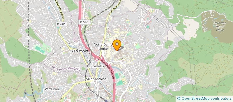localisation de l'entreprise MONSIEUR AGHILAS OUDDANE à MARSEILLE
