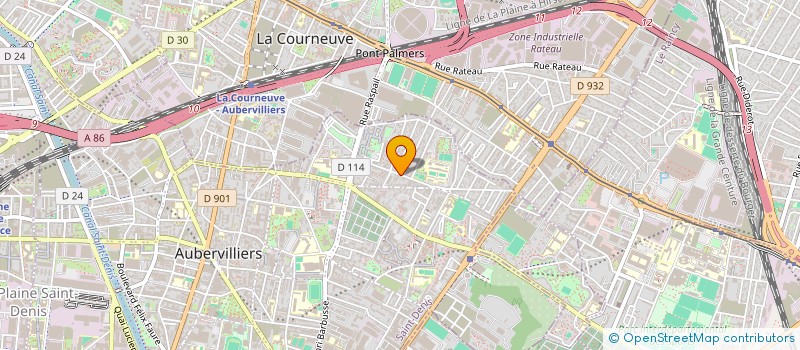 localisation de l'entreprise MONSIEUR AGHILAS TAMAZIRT  AUBERVILLIERS