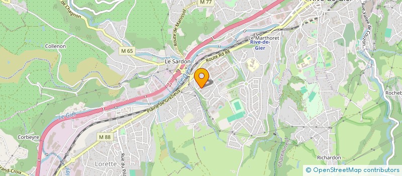 localisation de l'entreprise MONSIEUR AGHILES BOUBAKOUR à RIVE-DE-GIER