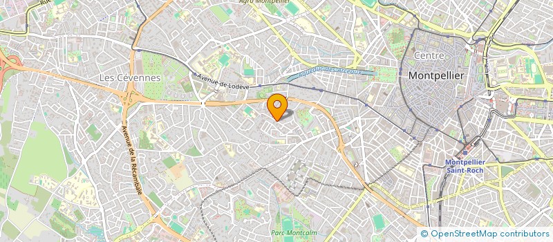 localisation de l'entreprise MONSIEUR AGHILES BOUCHEBBAH à MONTPELLIER