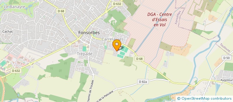 localisation de l'entreprise MONSIEUR AGHILES BOUMALI  FONSORBES