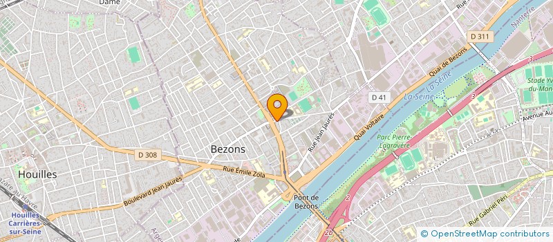 localisation de l'entreprise MONSIEUR AGHILES KACI à BEZONS