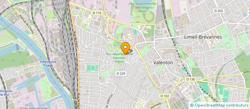 localisation de l'entreprise MONSIEUR AGHILES OULBANI à VILLENEUVE-SAINT-GEORGES