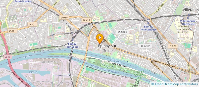 localisation de l'entreprise MONSIEUR AGHILES TOUDEFT à EPINAY-SUR-SEINE