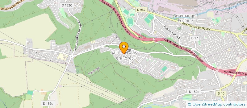 localisation de l'entreprise MONSIEUR AGIM BERISHA  HAYANGE