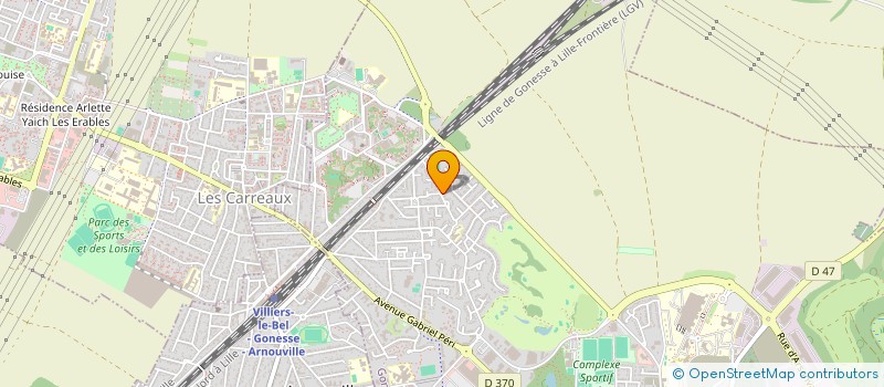 localisation de l'entreprise MONSIEUR AGIT EMLEK à GONESSE