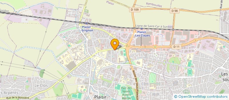 localisation de l'entreprise MONSIEUR AGITHAN UTHAYAKUMAR à PLAISIR