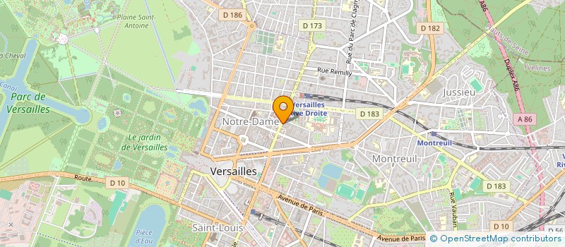 localisation de l'entreprise MONSIEUR AGNELO SIMOES VALENTE à VERSAILLES