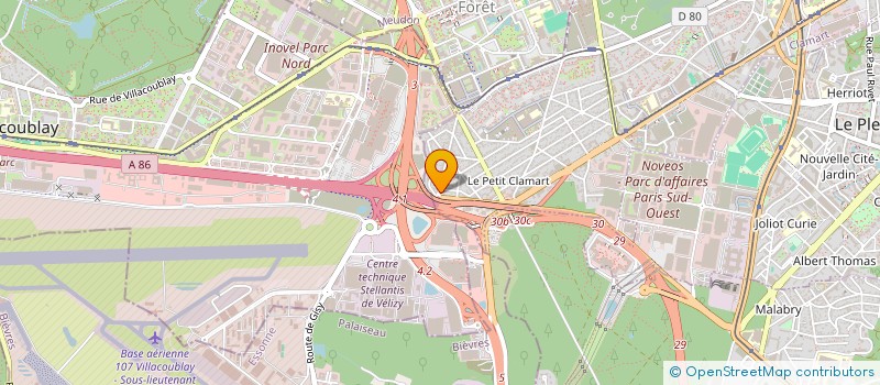 localisation de l'entreprise MONSIEUR AGOP COPUR à CLAMART