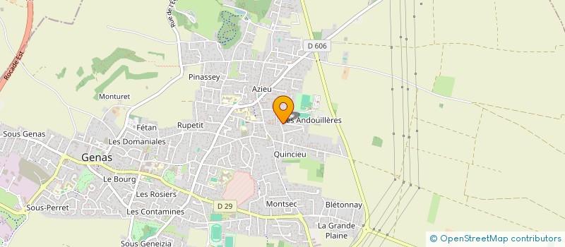 localisation de l'entreprise MONSIEUR AGOP ELIAS à GENAS