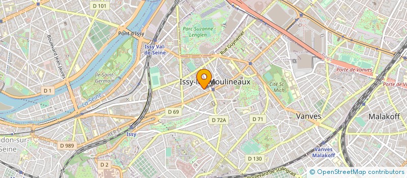 localisation de l'entreprise MONSIEUR AGOP KERKIACHARIAN à ISSY-LES-MOULINEAUX