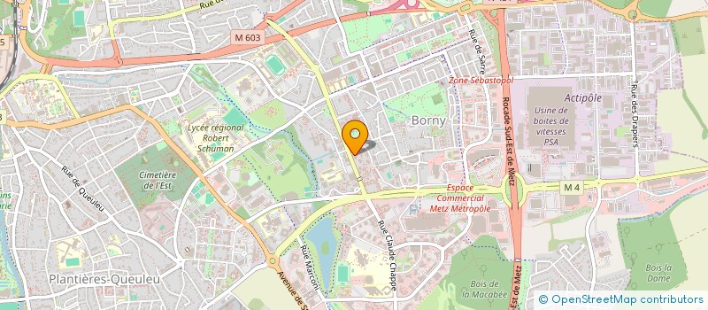 localisation de l'entreprise MONSIEUR AGOSTIN PREKA  METZ